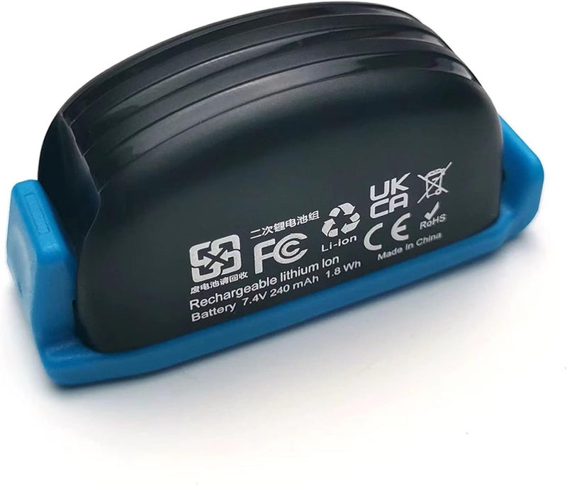TESSRAM [Small,Lightweight] Battery for SRAM AXS Red eTap GX Eagle Force Rival XX1 X01 Derailleur, for SRAM Reverb Seatpost, Colorful, 240mah (Black-d) - Image 1